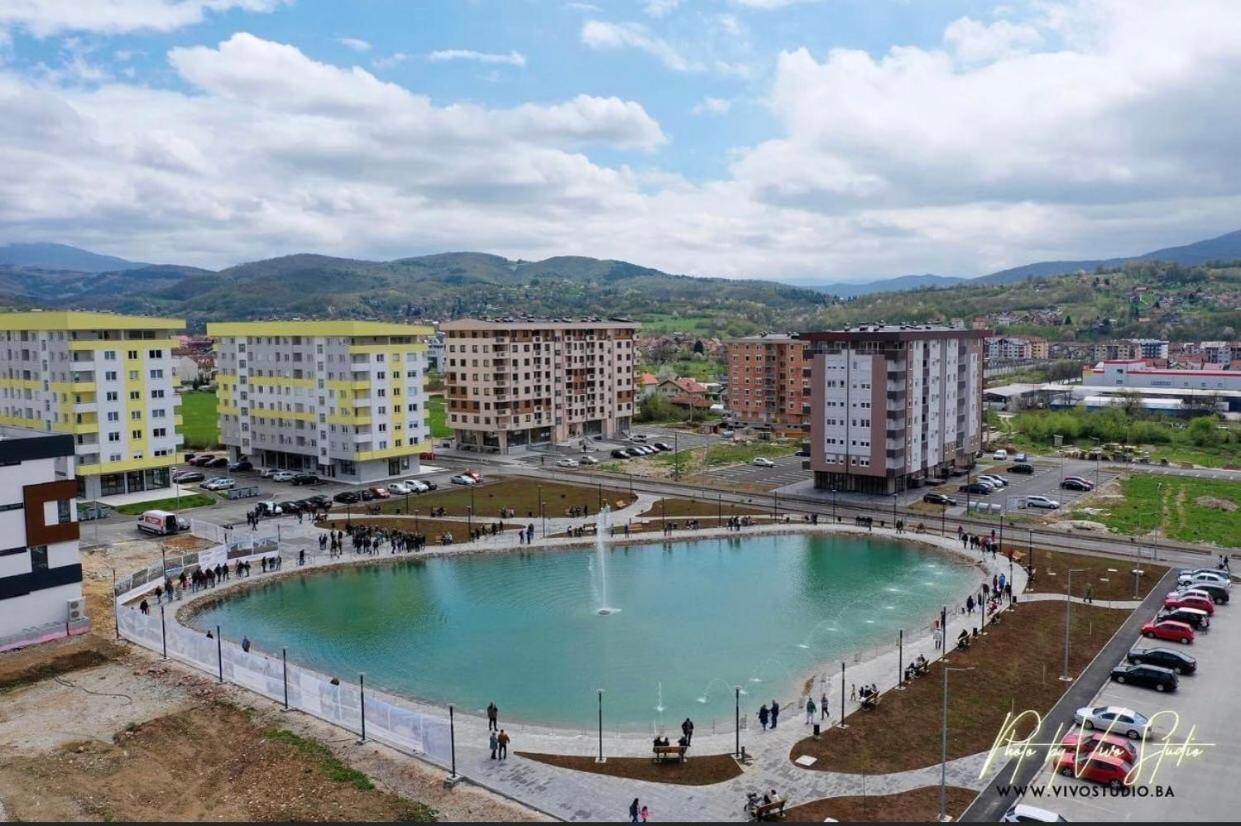 Athena Apartman Lukavica Eksteriør billede